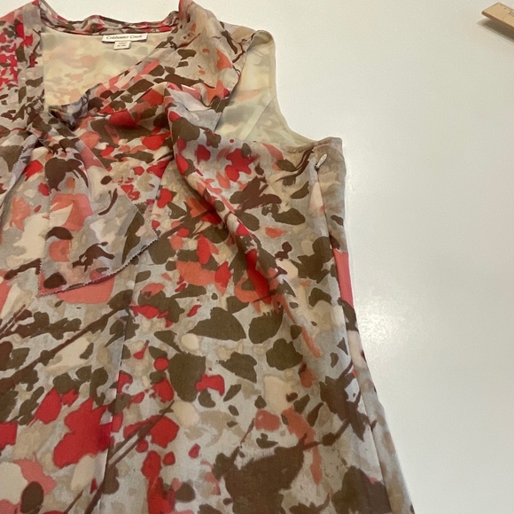 Coldwater Creek XL sleeveless blouse - Picture 7 of 9